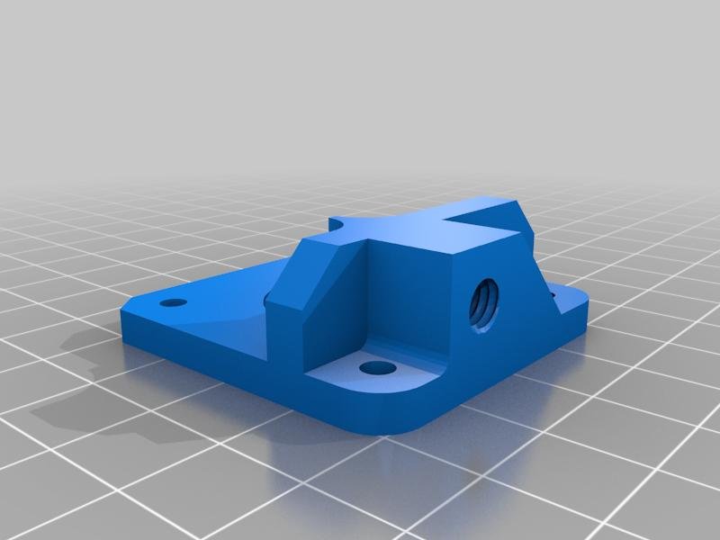 Ender3 TPU Extruder Fix 3D Printer Model Download Free STL File 3axis.co