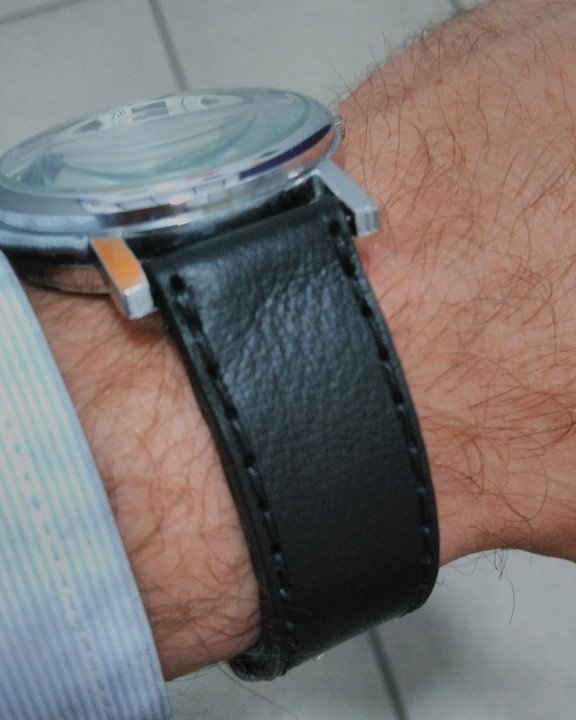 Laser Cut Leather 20mm Watch Band Free Vector Download - 3axis.co - 3D model önizlemesi