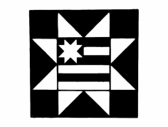 Barn quilt-12in dxf File