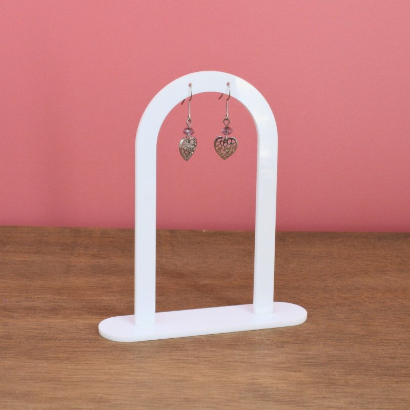 Laser Cut Arch Earring Display Stand Earring Holder Free Vector Download - 3axis.co - 3D model önizlemesi