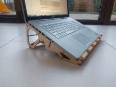 Laser Cut Decor Laptop Stand SVG File