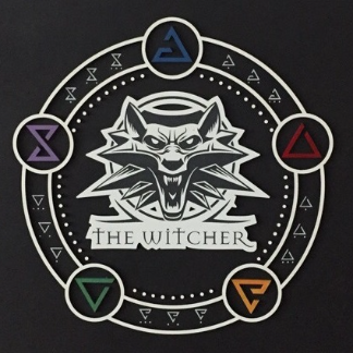 Laser Cut The Witcher Decor Free Vector
