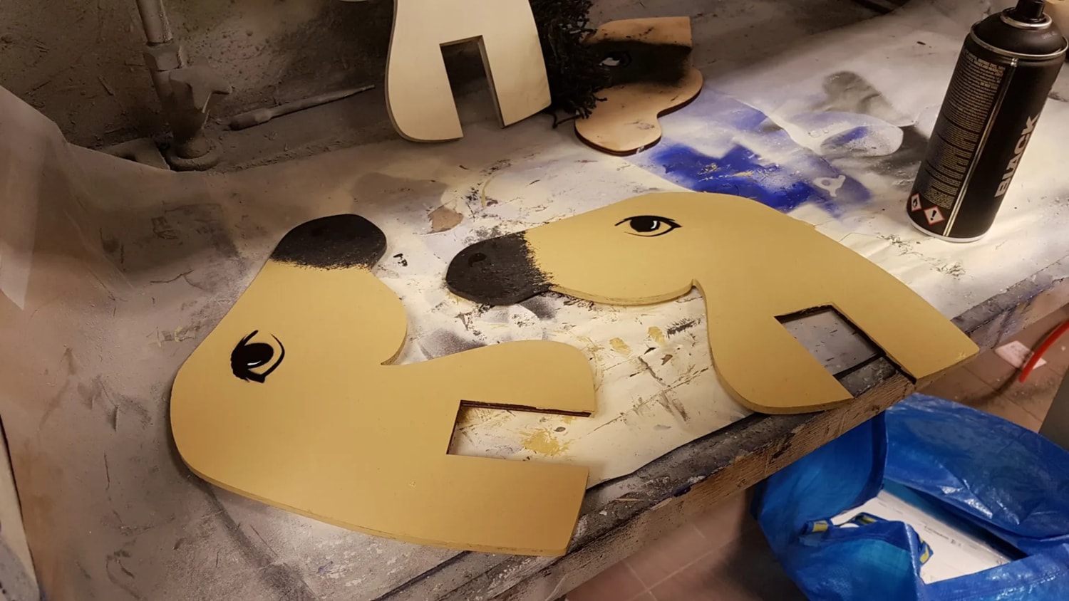 Laser Cut Toy Horse Head DXF File