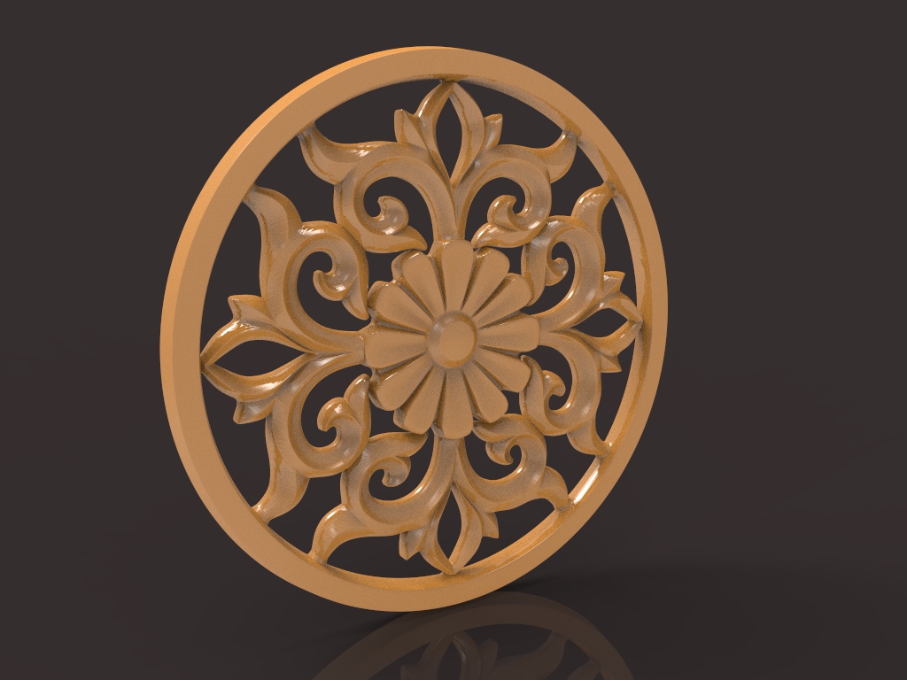 Ciro pedestal calf Carved Decor Central 3D Model For CNC Router Stl File Free Download -  3axis.co
