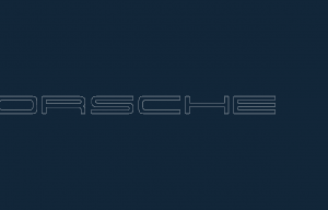 Porsche logo 2 acad dxf file