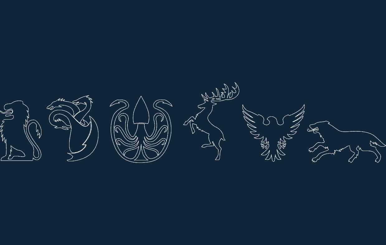 Game Of Thrones Logo Vector Png - Free PNG Images