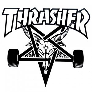 Thrasher logo dxf file