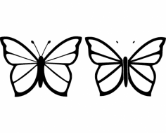 Butterfly 26 dxf File