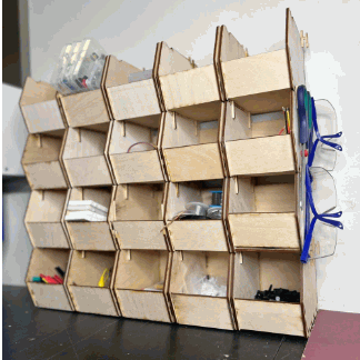 Laser Cut Wooden Stackable Boxes Linbins PDF File