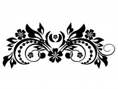 Ornamental Pattern Element Free Vector