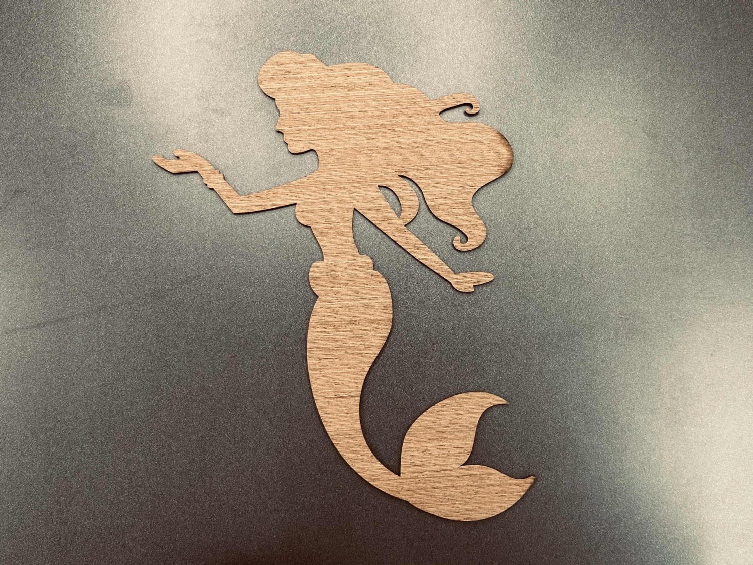 Laser Cut Mermaid Wall Decor Free Vector