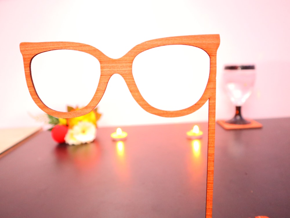 Laser Cut Party Glasses Party Wear DXF File