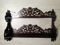 Decorated Shelf Laser Cut 6 Mm Free Vector