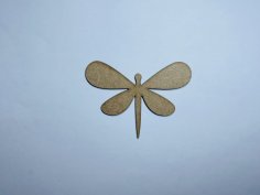 Laser Cut Dragonfly Shape Dragonfly Unfinished Wood Cutout Free Vector