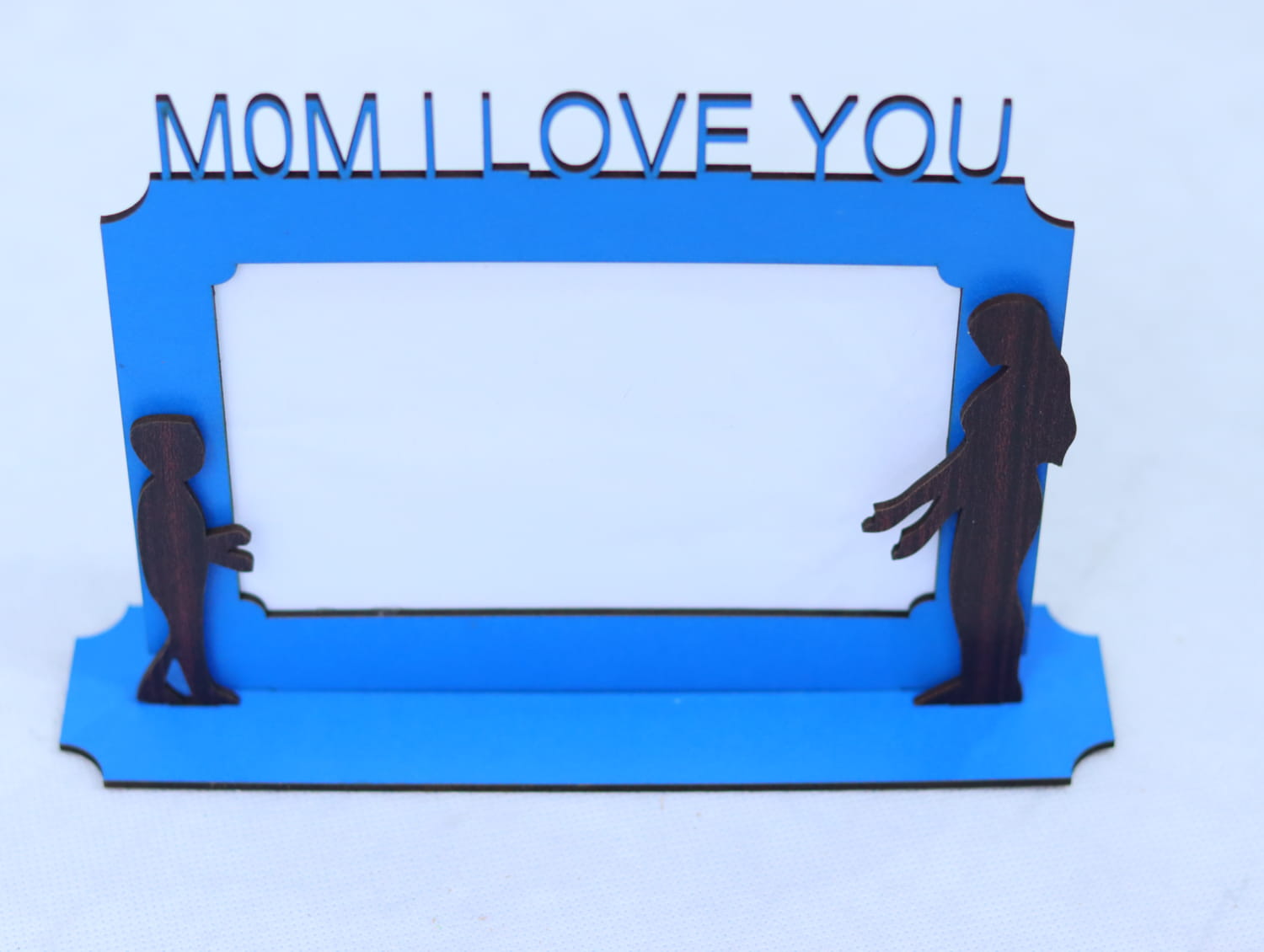 Laser Cut Mom Picture Frame Free Vector