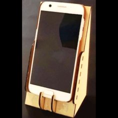 Laser Cut Phone Holder DXF File