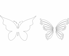 Butterfly 25 dxf File