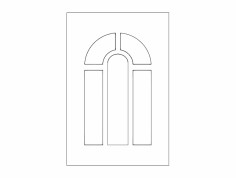 Best Front Door Design dxf File