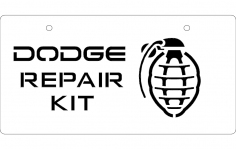 Dodge Repair Kit dxf File