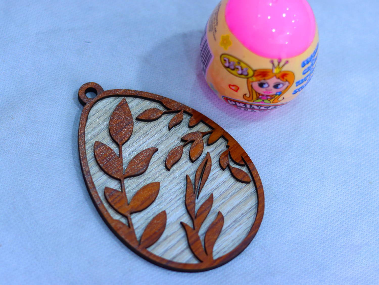 Laser Cut Easter Egg Ornament Free Vector