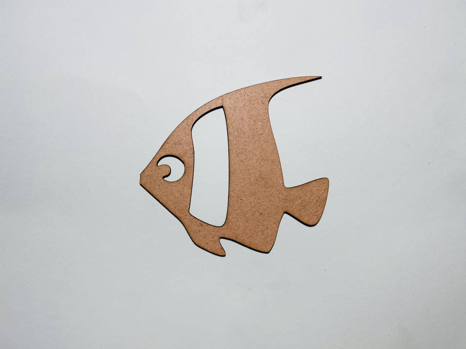 Laser Cut Wooden Fish Craft Shape SVG DXF CDR AI PDF Free Download