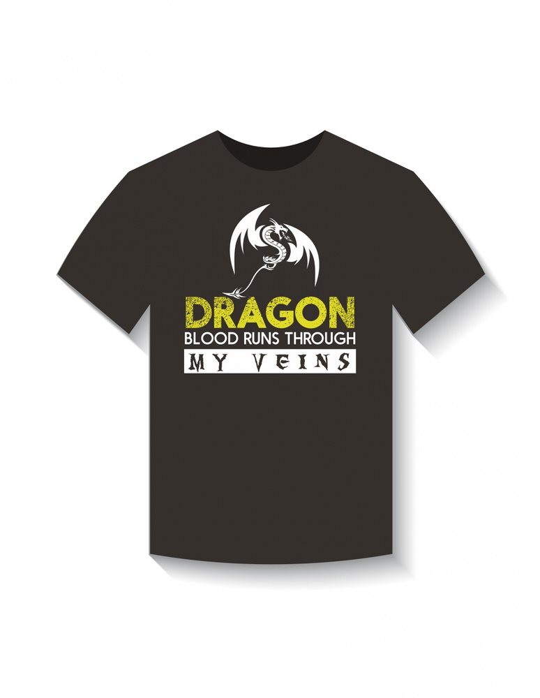 T Shirt Dragon Design Eps Free Vector Download 3axis Co