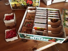 Laser Cut Imperial Settlers Storage Box Free Vector