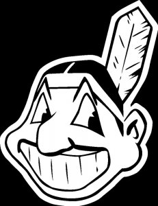 Cleveland Indians logo dxf file