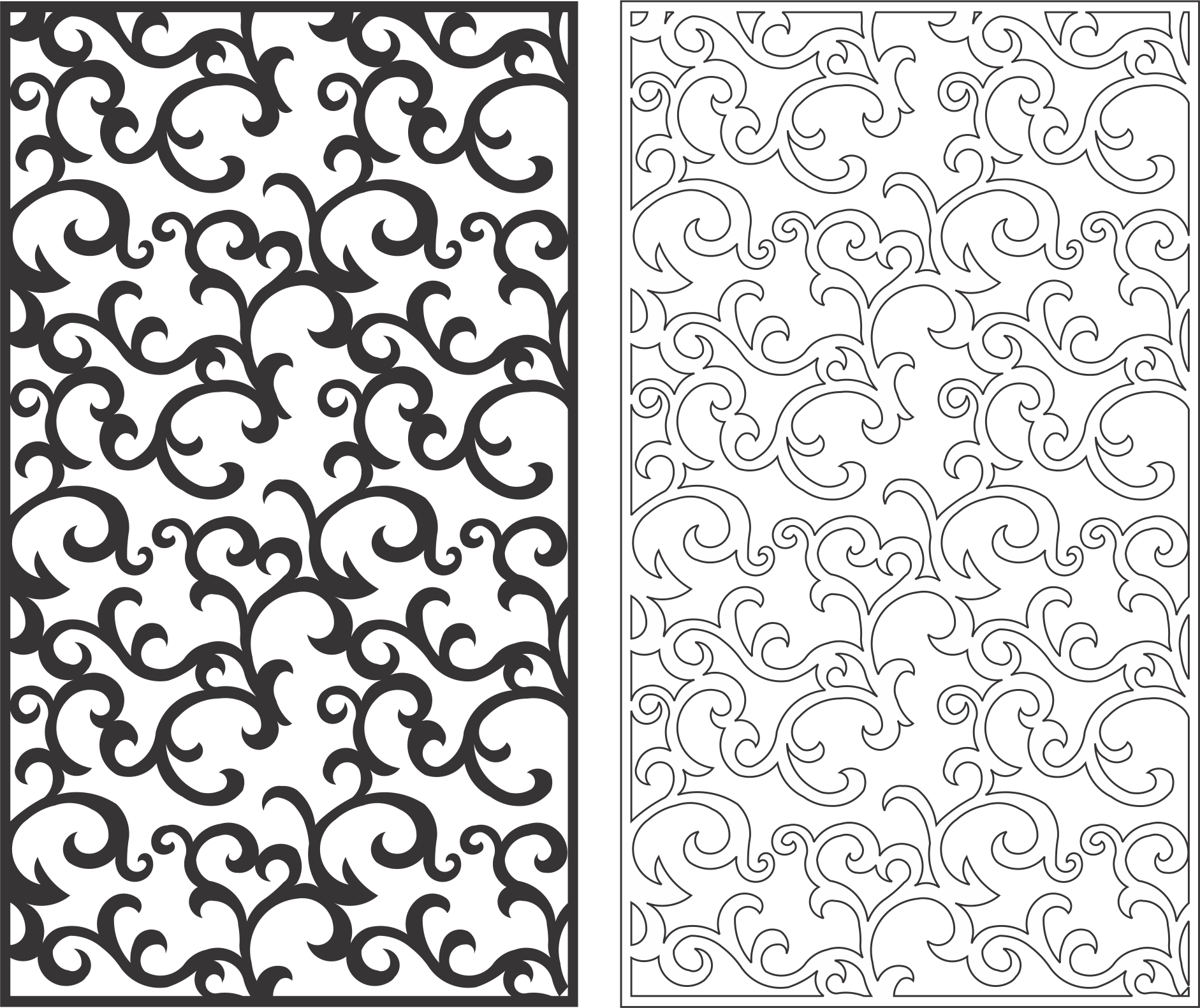 vector swirl pattern