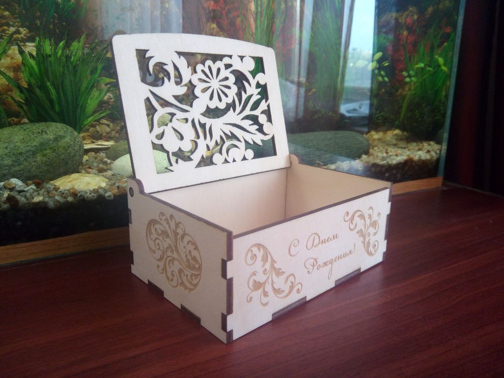 Wood Laser Cut Box Wood Puzzle Box 3mm Free Vector cdr Download - 3axis.co