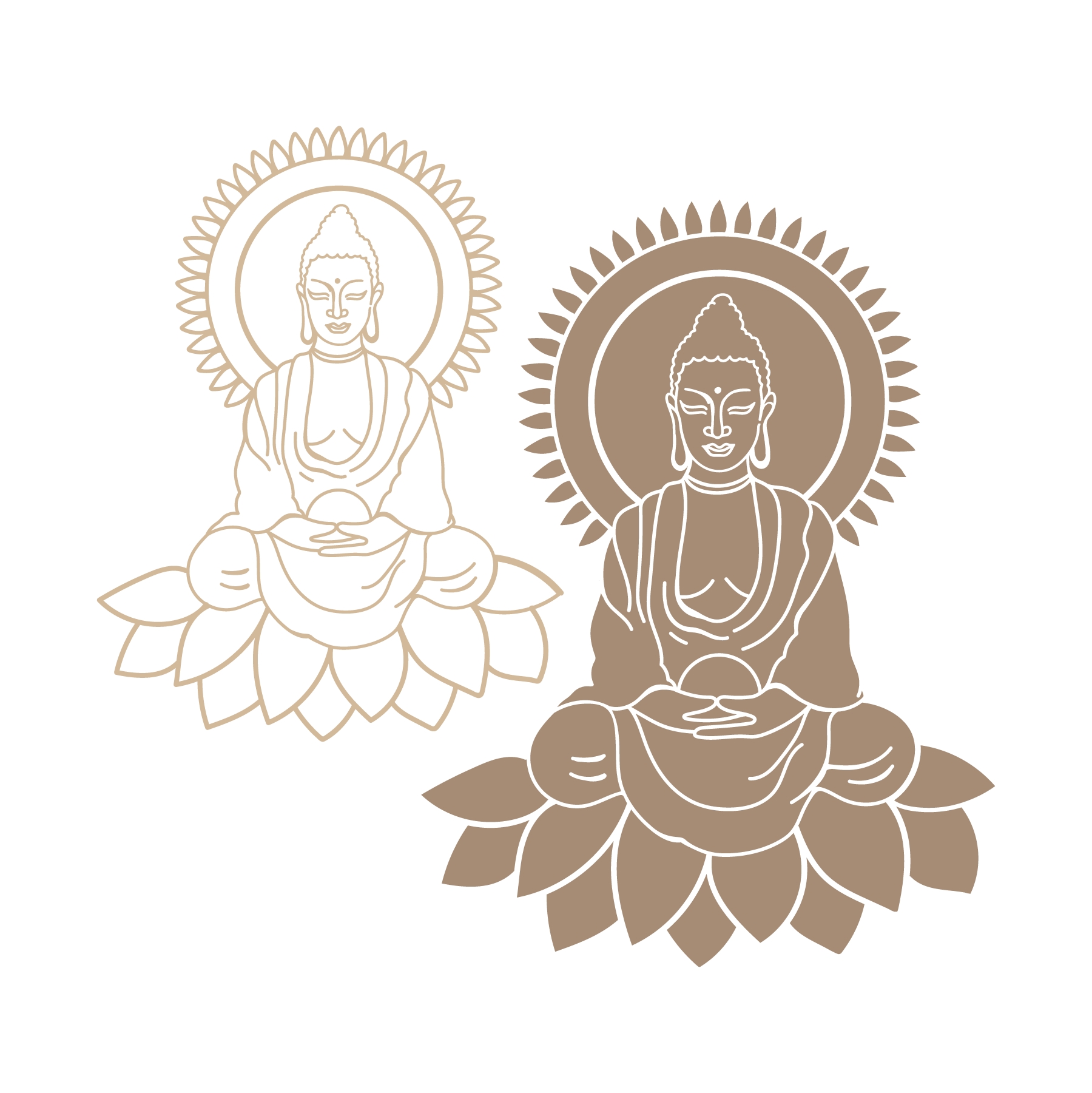 Laser Cut Buddha Svg File Free Download 3axis Co