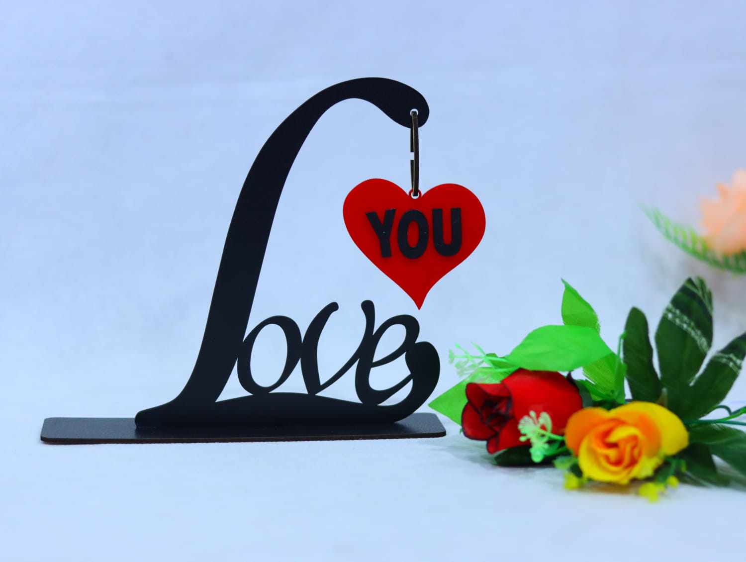 Laser Cut Love Valentine Day Decor Free Vector