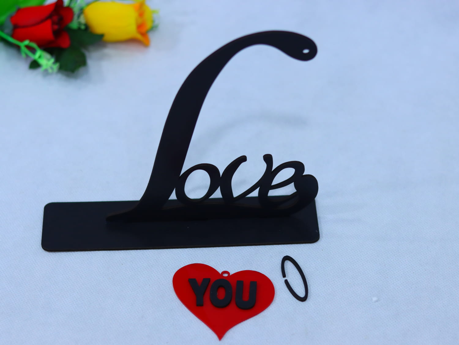 Laser Cut Love Valentine Day Decor Free Vector
