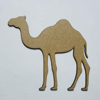 Laser Cut Wooden Camel Cutout Wood Camel Shape Free Vector