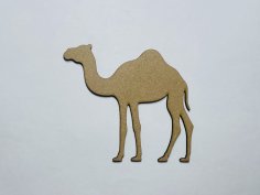 Laser Cut Wooden Camel Cutout Wood Camel Shape Free Vector