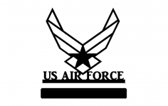Us Air Force dxf File