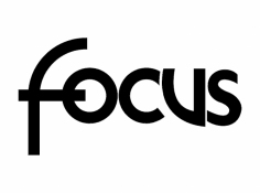 Focus Logo dxf File