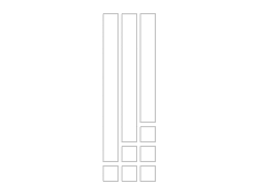Mdf Door Design 13 dxf File
