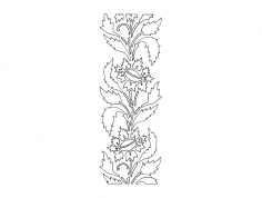 Flowers dxf File
