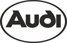 Audi Logo Vector Free Vector