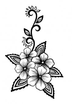 Flowers Vector Art jpg Image
