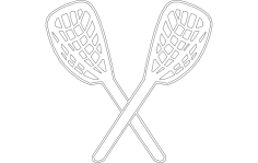 Lacrosse dxf File
