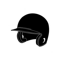 Baseball Helmet dxf File