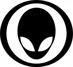 Alien Logo Vector Free Vector