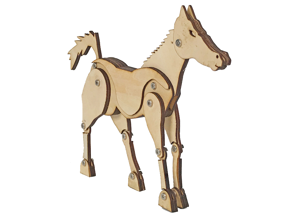 Laser Cut Horse SVG File
