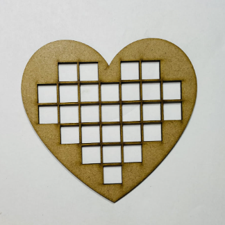 Laser Cut Heart Shape Unfinished Wood Cutout Free Vector