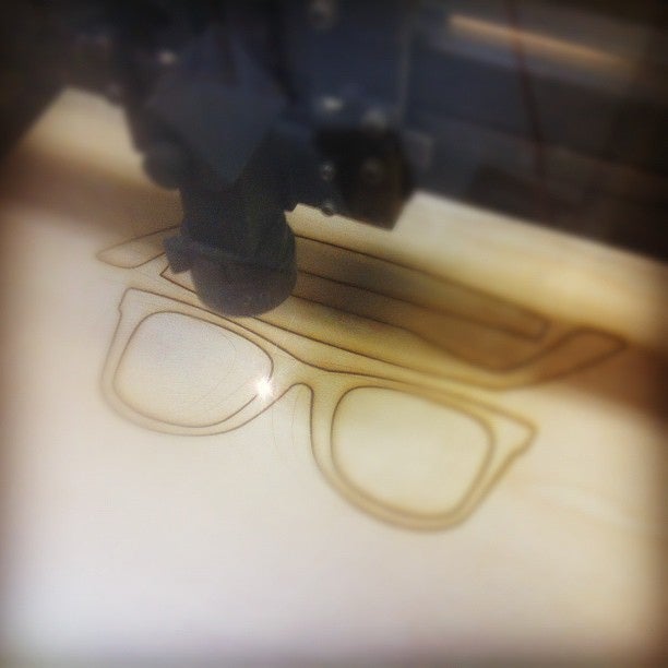 Laser Cut Sunglass Eyeglass Frames Free Vector