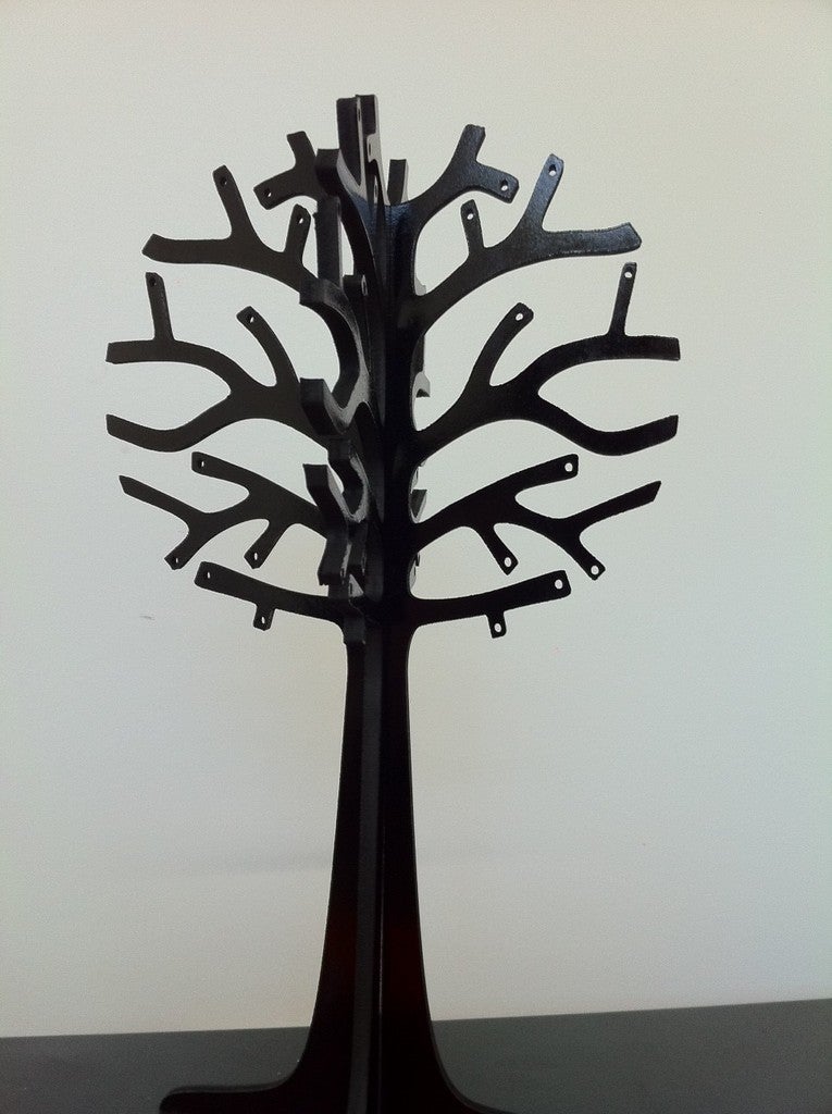 Laser Cut Jewelry Tree 3mm DXF File Free Download - 3axis.co
