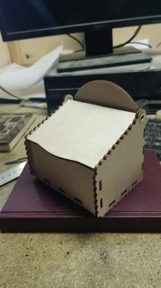 Laser Cut Plywood Box with Lid 4Mm Free Vector