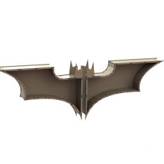 Laser Cut Batman Shelf Free Vector